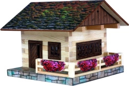 Walachia maqueta de madera para pegar Cabaña alpina