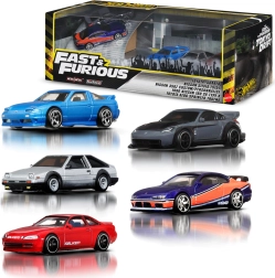 Hot Wheels Rápidos y furiosos – set de 5 coches metálicos FAST & FURIOUS