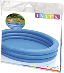 Piscina infantil hinchable Intex Crystal Blue 114 × 25 cm
