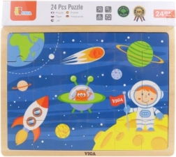 Puzle de madera del espacio 24 piezas VIGA