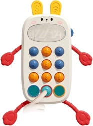 Teléfono móvil sensorial Rabbit 8 en 1
