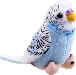 Periquito azul de peluche 13 cm