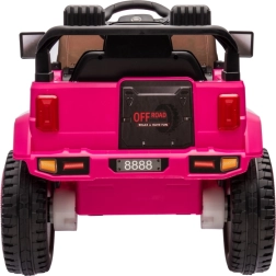 Coche todoterreno infantil rosa Mountain