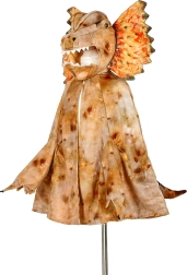 Disfraz infantil capa de dinosaurio Dilophosaurus 4–7 años