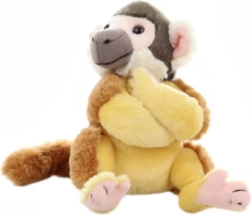 Mono tití de peluche 18 cm eco-friendly
