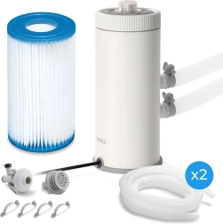 Bomba de filtración para piscina 2006 l/h con cartucho y accesorios Intex