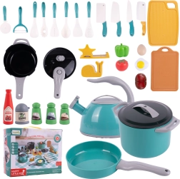 Set de cocina para jugar, 33 piezas