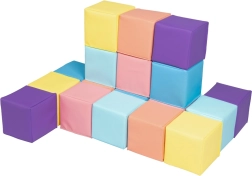 2Kids Toys bloques de espuma en colores pastel (18 uds.)