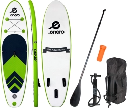 Enero paddleboard 275 × 76 × 10 cm verde/negro/blanco