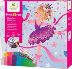 Stick & Fun mosaico princesas bailarinas
