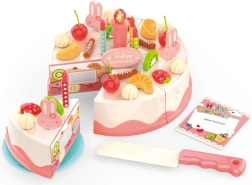 Pastel de cumpleaños Woopie para cortar con fruta y velas - 40 piezas