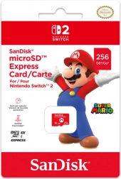 Tarjeta microSD Express de 256 GB para Nintendo Switch 2 de SanDisk