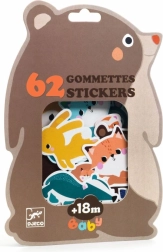 Djeco mis primeras pegatinas – animales del bosque