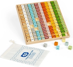 Bigjigs Toys tabla educativa de la tabla de multiplicar