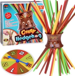 Juego de destreza Crazy Erizo palitos de colores