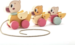 Cubika perro de arrastre pastel con cuerda