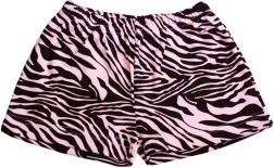 Pantalones cortos infantiles New Baby Zebra rosas