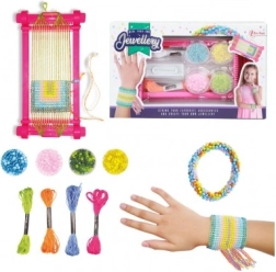 Set creativo para fabricar pulseras con cuentas en caja 25 × 15 × 3 cm