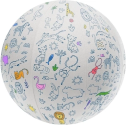 Balón para colorear con animales 45 cm ARTO