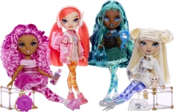 Rainbow High Sparkle & Shine – muñeca con piernas de burbujas y accesorios