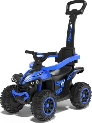 Correpasillos infantil con barra guía BABY MIX Mega azul