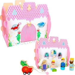 Castillo submarino Small Foot con figuras de madera