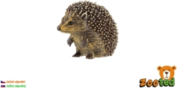 Figura de erizo europeo Zooted de 4 cm