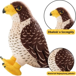 Peluche de halcón de 30 cm