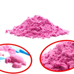 Arena sensorial para niños 1 kg en bolsa – Rosa
