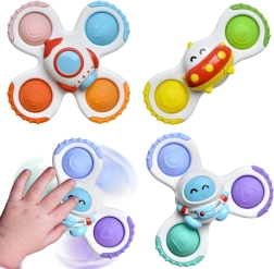 Juego Woopie de spinners infantiles - Cohete, Extraterrestre, Ovni