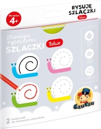 Libros largos para colorear y plantillas: dibujo de patrones para niños 4+