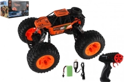 Coche RC todoterreno 2,4 GHz de plástico 32 cm con batería recargable – Naranja
