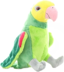 Loro de peluche verde 20 cm