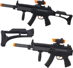 Subfusil infantil con luces y sonidos 62 cm – negro