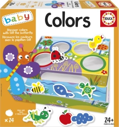 Educa Baby clasificación de colores con la mariposa Greta 4×6 piezas