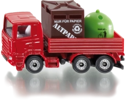 Siku Super camión con contenedores de residuos