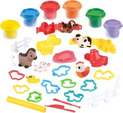 Set de plastilina Granja