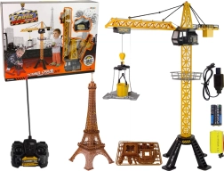 Grúa de construcción infantil con control remoto
