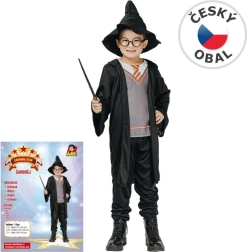 Disfraz infantil de carnaval de mago 120–130 cm