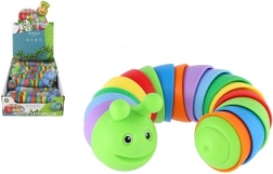 Oruga colorida flexible para niños