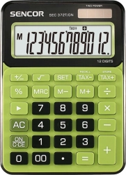 Calculadora de oficina con pantalla LCD de 12 dígitos