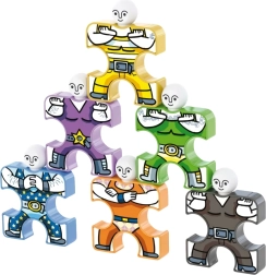 Quercetti Acrobats – construcción de equilibrio para niños