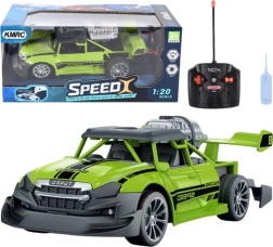 Coche RC 1:20 con luces y efecto de humo – verde