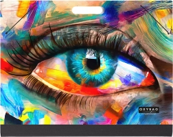 Carpeta para dibujos A4 PICASSO Ojo con goma elástica