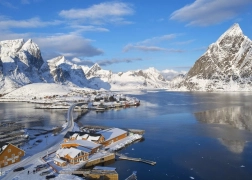 Puzzle Fiordo de Lofoten 500 piezas BLUEBIRD