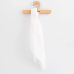 Pañales de tela de algodón New Baby Standard 80 × 80 cm, 10 uds., blancos