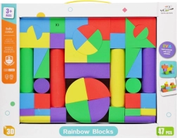 Bloques de construcción de espuma para niños 47 piezas