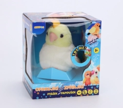 Loro juguete STEPPOS que repite y canta