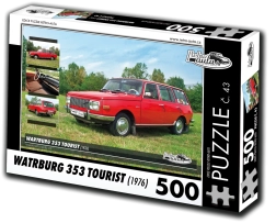 Puzzle Retro-Autos Wartburg 353 Tourist 1976 500 piezas