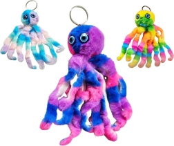 Llavero de peluche pulpo 18 cm